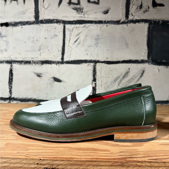 Aime Leon Dore PENNY LOAFER WHITE/BOTANICAL GREEN SS22FD000 MENS SIZE 12 main image 11